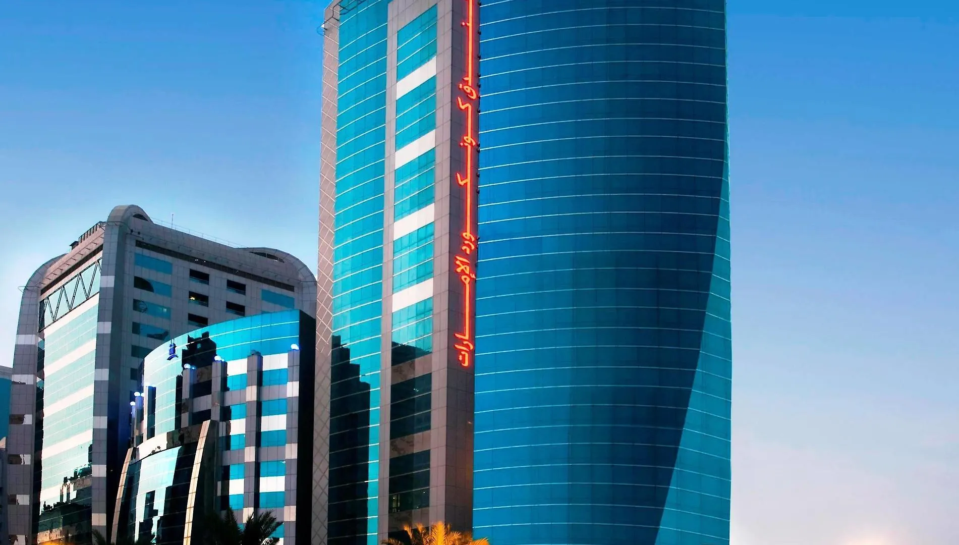 Emirates Concorde Hotel & Apartments location